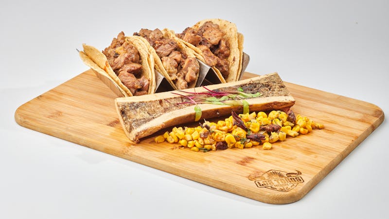 Chuys street tacos with carne asada